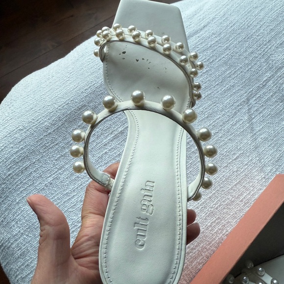 CULT GAIA ILONA SANDAL IN OPTIC WHITE - Picture 13 of 17